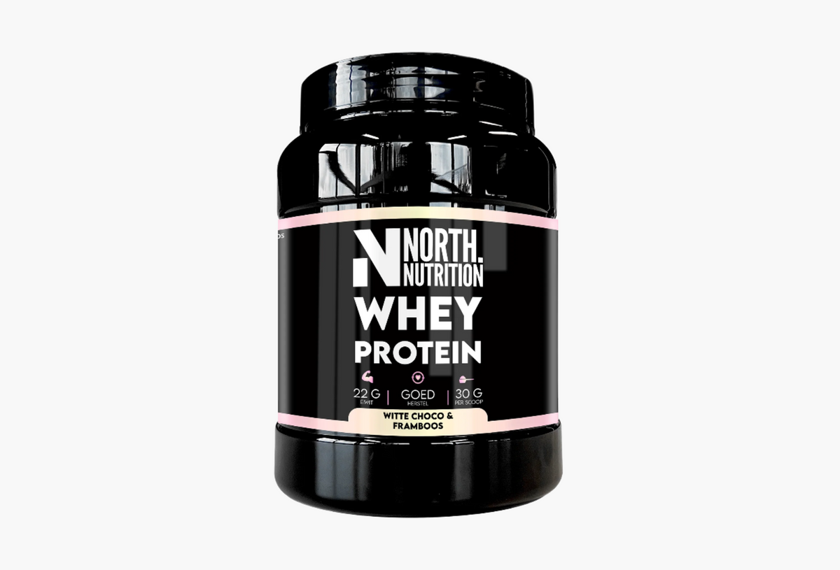 WHEY PROTEIN - WITTE CHOCO & FRAMBOOS | 1KG