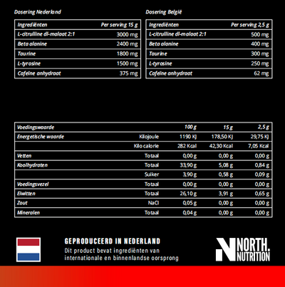 PRE WORKOUT – AARDBEI KIWI | 300G