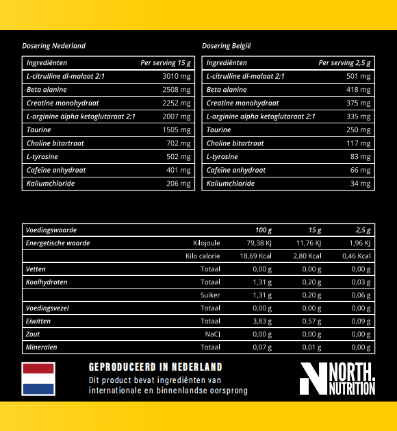 PRE WORKOUT – EXTREME TROPICAL | 401MG